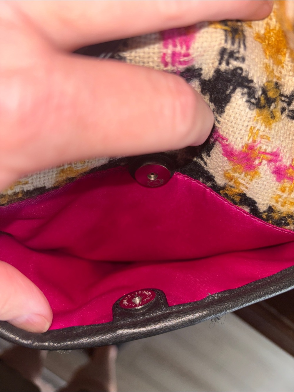 Coach Tweed Bucket Bag - Picture 6 of 11